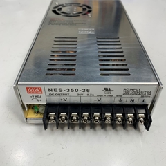 Nguồn Tổ Ong 36V 9.7A MEAN WELL NES-350-36 Switching Power Supply Input 100-240VAC 4A 50/60Hz Hàng Original Zin Tháo Thiết Bị Đã Qua Sử Dụng