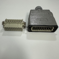 Đầu Nối Điện Công Nghiệp SIBAS HDC-HA-016-M/F 16A/250V/4KV/3 16 Pin Male + Female Connector