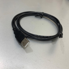 Cáp Lập Trình USB 2.0 Type A to Mini B Cable 1.3M For PLC CNC NC DNC Machine Communication Software Download Data Update Firmware
