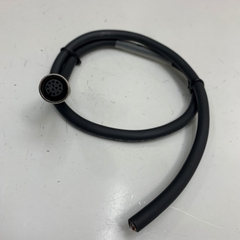 Cáp 0.6M 3ft Cognex CCB-M12X12FS-05 In-Sight Power & IO Breakout Cable M12 A-Code 12 Pin Female to 12 Core For Barcode Scanner Cognex DataMan Reader