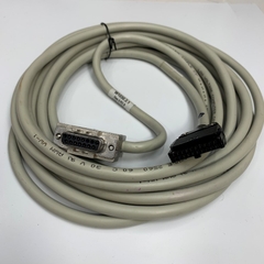 Cáp 5M 17ft Cable Connector IDC 20 Pin Female to DB15 Female D-Sub 15 Pin Molex FPHGR2 90 Degree Metal Grey Shielded Cable STYLE 2560 14C x 0.2mm² 24AWG OD 7.8mm
