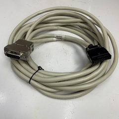 Cáp 6.5M 22ft Cable Connector IDC 20 Pin Female to DB15 Female D-Sub 15 Pin Molex U-D 15 Metal Grey Shielded Cable STYLE 2560 14C x 0.2mm² 24AWG OD 7.8mm