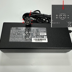 Adapter 54V 1.67A 90.18W Cisco IEC C14 Plug Connector Tip Size 4 Pin Mini Din 10mm For Cisco SG300-10 10 Port Gigabit POE Managed Switch