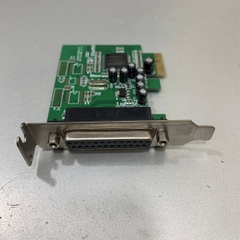 Card PCI Express to 1 Parallel LPT DB25 SYBA SY-PEX10008 For Computer Desktop SFF Small