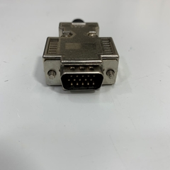 Đầu Jack Hàn SKE 17SE-9.15 VGA 15 Pin D-SUB DB15 Male Metal Connector Gold Plated Shell Kit 3 Rows 15 Pin For Servo Drive Encoder Adapter