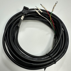 Cáp 7M 23ft Original Yaskawa JZSP-CSM01-07 For Servo Motor Power Cable Connector JZSP-CSM9-1-E 6 Pin to 4 Core Flying Leads Motor Yaskawa