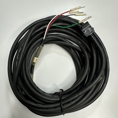 Cáp 8M 27ft Original Yaskawa JZSP-CSM21-08 For Servo Motor Power Cable Connector JZSP-CSM9-1-E 6 Pin to 4 Core Flying Leads Motor Yaskawa