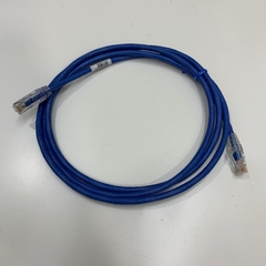 Cáp Mạng Chéo PANDUIT UTP CAT6 RJ45 Patch Cord Crossover Cable Gigabit PVC 24AWG Blue Length 2M For Thiết Bị Công Nhiệp, Viễn Thông Industrial Ethernet Telecommunication