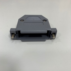 Vỏ Ốp Nhựa Bắt Vít Rắc Hàn Connfly D-Sub DB25 DB44 25 Pin 44 Pin Serial Port Connector Kit Plastic Cover Housing Hood