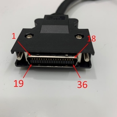 Rắc Hàn 3M 10336 SCSI MDR 36 Pin Male For MDR CN1 CN2 Servo Drive RS Automation Samsung Yaskawa Panasonic Mitsubishi