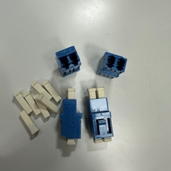 LC/UPC to LC/UPC Duplex OS2 Single Mode Fiber Optic Adapter/Coupler Original Fujikura