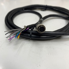 Cáp 2.1M 7ft Cable Hirose 20 Pin Female HR25-9TP-20S(73) to 17 Core Open End For Industrial Camera Cable Power/IO Cable Hirose 20 Pin