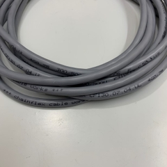 Cáp Tín Hiệu CHAINFLEX igus 4x0.75mm 300/500V E310776 Style 20200 VW-1 60C FT-1 4 Core x 0.75mm² Cable OD 6.0mm 4 Meter Grey For Encoder Servo Cable