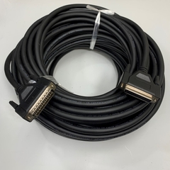 Cáp DB25 Male to DB25 Female Extension Serial Straight Cable Dài 30M 100ft 25 Core x 0.15mm² 26AWG Shielded Cable OD Ø 9.3mm For 30W 60W 100W Jpt M7 Fiber Laser Marking Machine, X-Laser ILDA Laser Interface