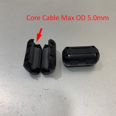 Bộ Lọc Khử Từ Kẹp Dây Tín Hiệu Chống Nhiễu FAIR-RITE VO 5.0mm ID Magnetic Ferrite Core Cable Max OD 5.0mm Noise Suppressor EMI RFI Clip Choke