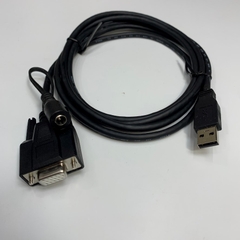 Cáp 1.8M 6ft DM100-USB-000 Cable USB to DB15 HD VGA Female + DC Power Connector For Cognex DataMan DM50 DM60 DM70 DM150 DM-150S Barcode Reader