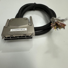 Cáp 2.2M 7.3ft CONTEC Connector HONDA JAPAN SCSI VHDCI 100 Pin Male Pitch 0.8mm to 100 Core For EPD-100A Screw Terminal