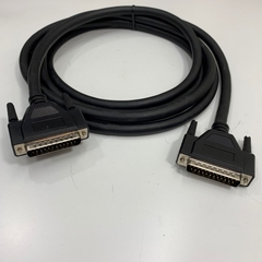 Cáp Điều Khiển Keyence Option OP-22149 Dài 1.5M 5ft Shielded Cable RS-232C DB25 Male to DB25 Male For Keyence Serial Interface Module KV-L2 and Keyence BL-U1, BL-601 Laser