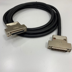Cáp DB25 Male to DB25 Female Serial Shielded Cable Dài 5M 17ft JAE Electronic Metal Shell Connector For Fiber Laser Marking Machine