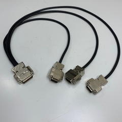 Cáp Splitter Y Cable DB15 Male D-Sub 2 Rows to Three 3 Port DB9 Male Dài 0.6M/0.8M/0.9M For Industrial Splitter Cable