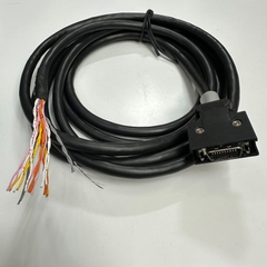 Cáp 7M 23ft MR-J4CBL20-CN3-7M Mitsubishi Shielded Cable Connector MDR 20 Pin Male to 20 Core Open End For Mitsubishi Servo Drive MR-J5-B/MR-J5-G/MR-JET/MR-J4-B /MR-JE-B Communication I/O Cable