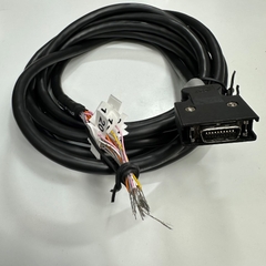 Cáp 5M 17ft MR-J4CBL20-CN3-5M Mitsubishi Shielded Cable Connector MDR 20 Pin Male to 20 Core Open End For Mitsubishi Servo Drive MR-J5-B/MR-J5-G/MR-JET/MR-J4-B /MR-JE-B Communication I/O Cable