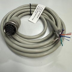Cáp 3M 10ft Original ABB 3HAC049186-001 CPCS Floor IRC5C Robot Control Encoder Signal Cable Connector Hirose 10 Pin Female to 12 Core Open End