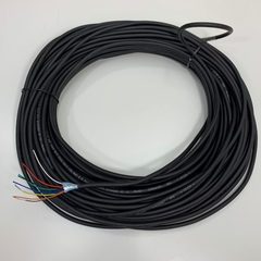 Cáp Điều Khiển Chuyển Động Dài 1M 3.3ft MYUNGBO 8 Core x 0.15mm² 24AWG E232407 80°C 300V VW-1 FT1 Black OD Ø 5.7mm Cable in Korea