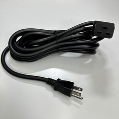 Dây Nguồn 3.6M 12ft Volex AC Power Cord NEMA 5-15P to C19 15A 125V/250V 14AWG 3x2.0mm² Cable