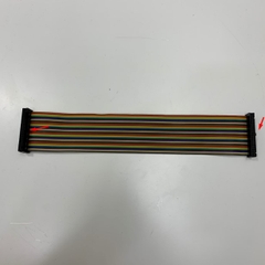 Cáp Bẹ Nhiều Mầu IDC 40 Pin 2.54mm Pitch Flat Ribbon Data Rainbow Color Cable Connector Type A Dài 0.3M