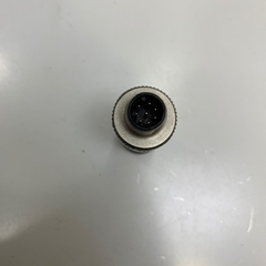 Đầu Jack Metabee Connector M12 A-Coded 8 Pin Male Gold Plated Screw Terminal Straight For Circular Industrial M12 Connector