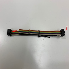 Cáp Bẹ Nhiều Mầu IDC 10 Pin 2.54mm Pitch Flat Ribbon Data Rainbow Color Cable Connector Type A Dài 0.5M
