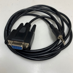 Cáp 1.8M 6ft RS232 Serial Cable UC-DB9F Interface 3.5mm Audio Jack 3 Lever to DB9 Female Shielded Communication Serial Data witch Computer