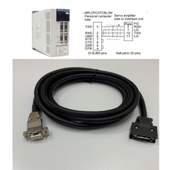 Cáp Lập Trình MR-CPCATCBL3M Mitsubishi Servo MR-J2S/J2 Programming Cable Length 3M