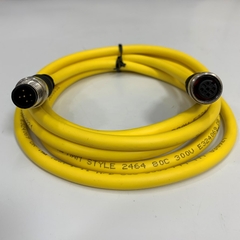 Cáp Turck RKC4.5T-2-RSC4.5T/TEY2501 Dài 2M 6.5ft Cable M12 A-Coded 5 Pin Male to Female Actuator and Sensor  PVC Extension