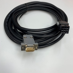Cáp 3M 10ft Delta Encoder Cable ASDBCAEN0003 Connector 1-172161-9 9 Pin to DB9 Male Cable For Delta Servo Drive witch AC Motor Delta