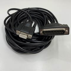 Cáp 5M 17ft AX-KO1710-500 RS-232C Shielded Cable DB25 Male to DB9 Female For Cân Điện Tử AND A&D Balance GP Series witch Computer Data Communication