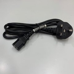 Dây Nguồn HPE Aruba PC-AC-UK JW127A AC Power Cord BS 1363 to IEC320 C13 13A 10A 250V 3x1.0mm² 1.0SQx3C 18AWG H05VV-F Cable OD 7.2mm in Taiwan Length 2M