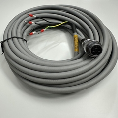 Cáp 11M 37ft D-FN20-L11.0M-T01 M69001L Cable Connector ZHQCN WS20 4 Pin Female to 4 Core Terminal Cable Igus Chainflex 4 x 1.5mm² CF78.UL 300/500V OD 9.0mm Grey For Industrial Powe Robot Cable