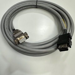 Cáp 6M 20ft YC-MRJ4-PSLH080-NH-6.0M-H E69001L Cabel Connector SM-10P 10 Pin Plug to DB9 Female Metal Cover Shell For Mitsubishi Amplifie MR-J4 Series Servo Encoder Cable