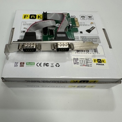 Card Chuyển Đổi MSIP-REI-KWN-P002A 2 Port PCI Express Serial Interface Dual Port PCIe to RS232 DB9 Serial PnK P002A