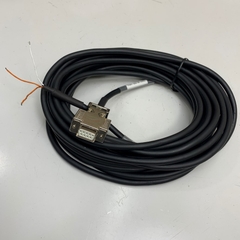 Cáp 8M 27ft R-S232C Cable HMI Touch Panel witch PLC Connector Metal Shell Gold Plated Serial DB9 Female to 3 Bare Wire Ends Shielded Cable ILSAN E211405 4C x 24AWG(0.2SQ) 80°C 300V
