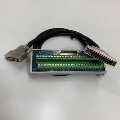 Cầu Đấu AJINEXTEK ATX T50-DIO Terminal Block With Cable SCSI II 50 Pin Male to Male Dài 1.5M 5ft