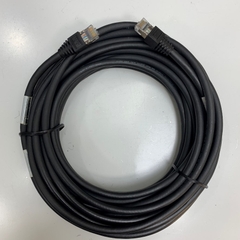 Cáp Mạng 2Q-DISPCBL-10M Dài 10M 33ft Gigabit Ethernet RJ45 Oki Electric Cable 20276 For Mitsubishi Industrial Robot RV-4F-Q/7F-Q/13F-Q/20F-Q Series witch Computer Nework