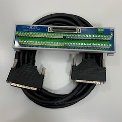 Cầu Đấu AJINEXTEK ATX T68-PR Terminal Block With Cable SCSI MDR Connector 68 Pin Male to Male Dài 3M 10ft