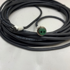 Dây Nguồn 10M 33ft IMOEXV-P3 20AWG × 2C(0.5SQ) 2517 105°C 300V VW-1 Connector 2 Pin Round Female Circular to 2 Pin Female JST SM 2.5mm For Robot Cable