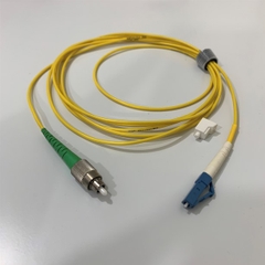 Dây Nhẩy Quang Fujikura SMC LC-FC 2M Single Mode Fiber Optic Cable 9/125µm UL Simplex Patch Cord Yellow 2.0mm PVC Length 2M