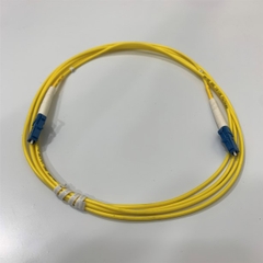 Dây Nhẩy Quang Fujikura SMC LC-LC 2M Single Mode Fiber Optic Cable 9/125µm UL Simplex Patch Cord Yellow 2.0mm PVC Length 2M