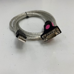 Cáp FTDI Chip USB to Serial Adapter Dài 1.8M OEM HighTek HU-108A USB Serial Cable For RS232C Data Transfer