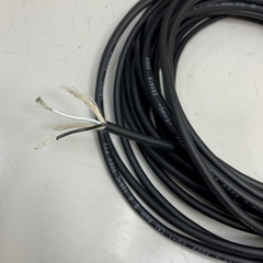 Cáp Điều Khiển 10M 33ft IMOTPEV-S 22AWG × 2C (0.3SQ) E211405 UL 2517 105°C 300V VW-1 For Industrial Power Robot Cable